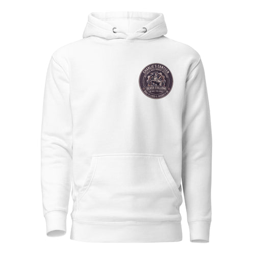 Charlie's Canteen Hoodie product mockup
