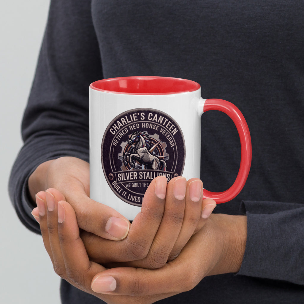 Charlie's Canteen Silver Stallion Mug product mockup