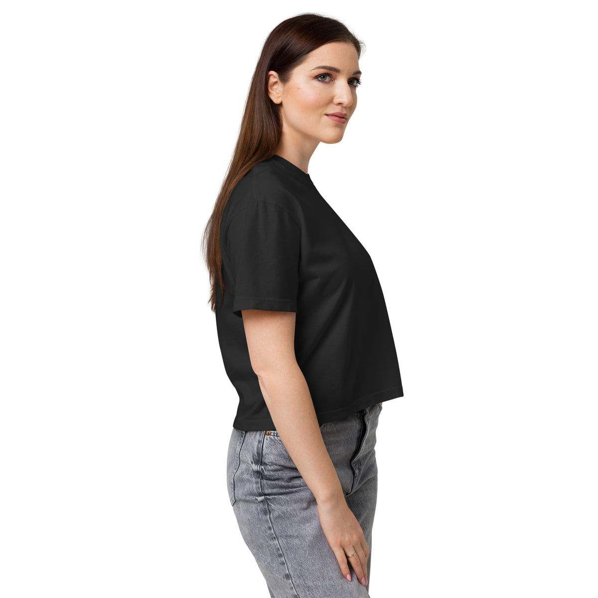 Women's RED HORSE Heavyweight Boxy Tee product mockup