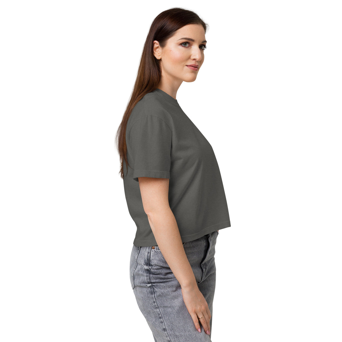 Women's RED HORSE Heavyweight Boxy Tee product mockup